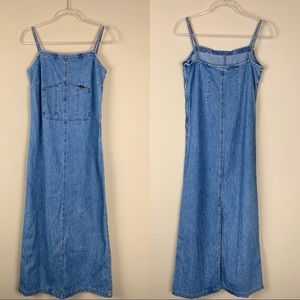 Ralph Lauren Vintage Denim Maxi Dress